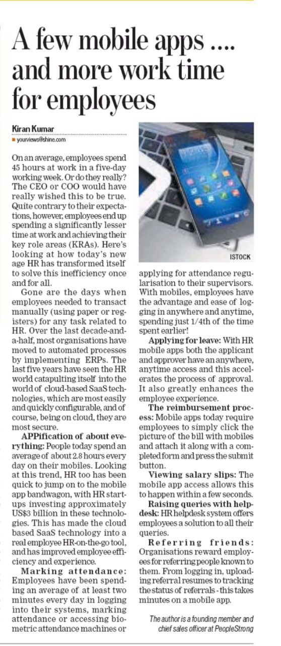 HR world catapulting itself into the world of cloud-based SaaS technologies